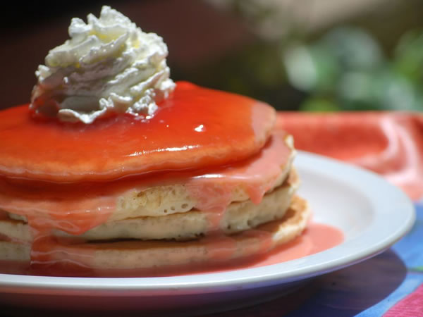 グァバソースパンケーキ画像